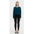 New design women's  graphene cashmere short crew neck sweater from chinese factory