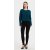 New design women's  graphene cashmere short crew neck sweater from chinese factory