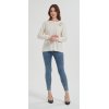 OEM wholesale high quality Women's hand embroidery crewneck cashmere sweater from China