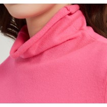 OEM wholesale high quality Women's Neon Cashmere crewneck sweater from China