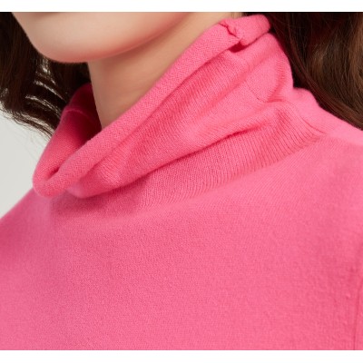 OEM wholesale high quality Women's Neon Cashmere crewneck sweater from China