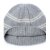Wholesale Unisex Rib Cashmere Beanie with Stripes