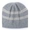 Wholesale Unisex Rib Wool Cashmere Beanie with Stripes