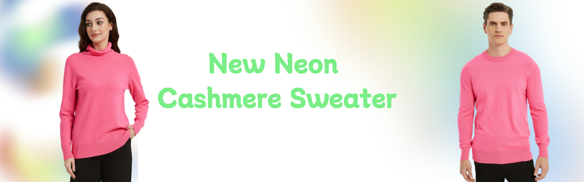 New Neon Cashmere Sweater