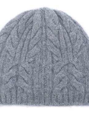 Wholesale Unisex Rib Knit Pure Cashmere Beanie