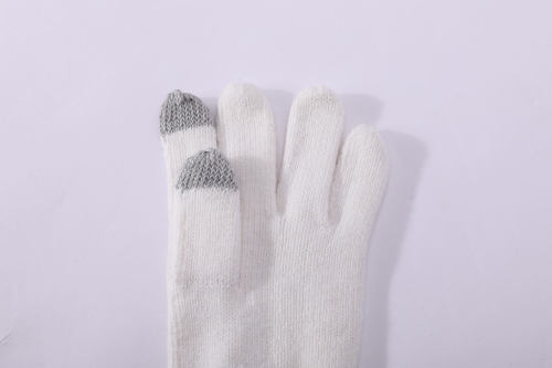 Wholesae Latest Fashion pure Cashmere glove with tech touch fingertips For Fall Winter China vendor