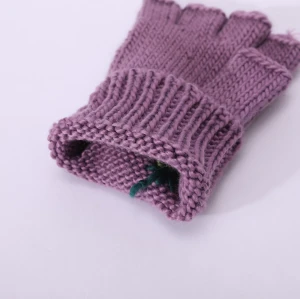 Wholesale Latest Fashion High Quality solid Color Cashmere glove For Fall Winter China factory