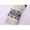 Wholesae Latest Fashion High Quality Jacquard cashmere mitten For Fall Winter China supplier