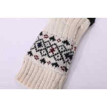 Wholesae Latest Fashion High Quality Jacquard cashmere mitten For Fall Winter China supplier