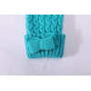 Wholesale High quality Peacock blue cashmere mitten for fall winter china supplier