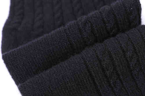 Wholesae High Quality solid color Cashmere Sock for winter China manufacturer