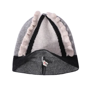 Wholesale High Quality With Cheap Price Customized Design Latest Fashion Women Cashmere Beanie