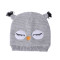 Wholesale OEM Fashion High Quality Kid Cashmere Beanie with Hand Emb From Chinese Vendor