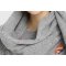 OEM new women's solid colour pure cashmere hat and scarf set wholesale