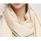 Custom design women's solid colour pure cashmere hat and scarf set China supplier