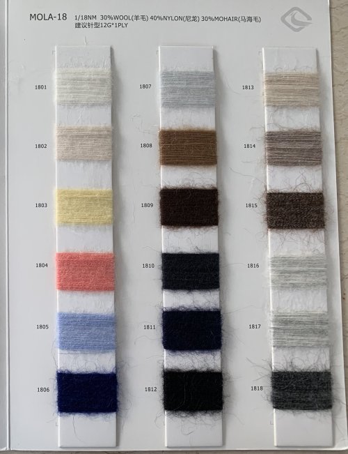 new fashion trend1/18nm 30%wool 30%mohair 40%nylon blend fancy yarn