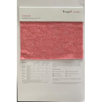 Sustainable Luxury 50%Cashmere 50%Linen Fancy Yarn