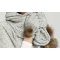 Wholesale ladies fancy yarn cashmere knitting hat and scarf set China manufacturer