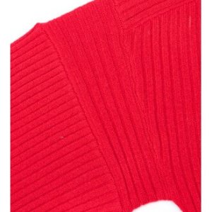 ODM factory fashion pure cashmere women sweater with red color China factory
