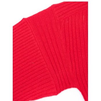 ODM factory fashion pure cashmere women sweater with red color China factory