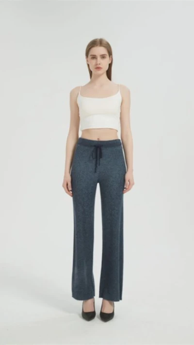 New Arrival Denim like cashmere women casual pants from China