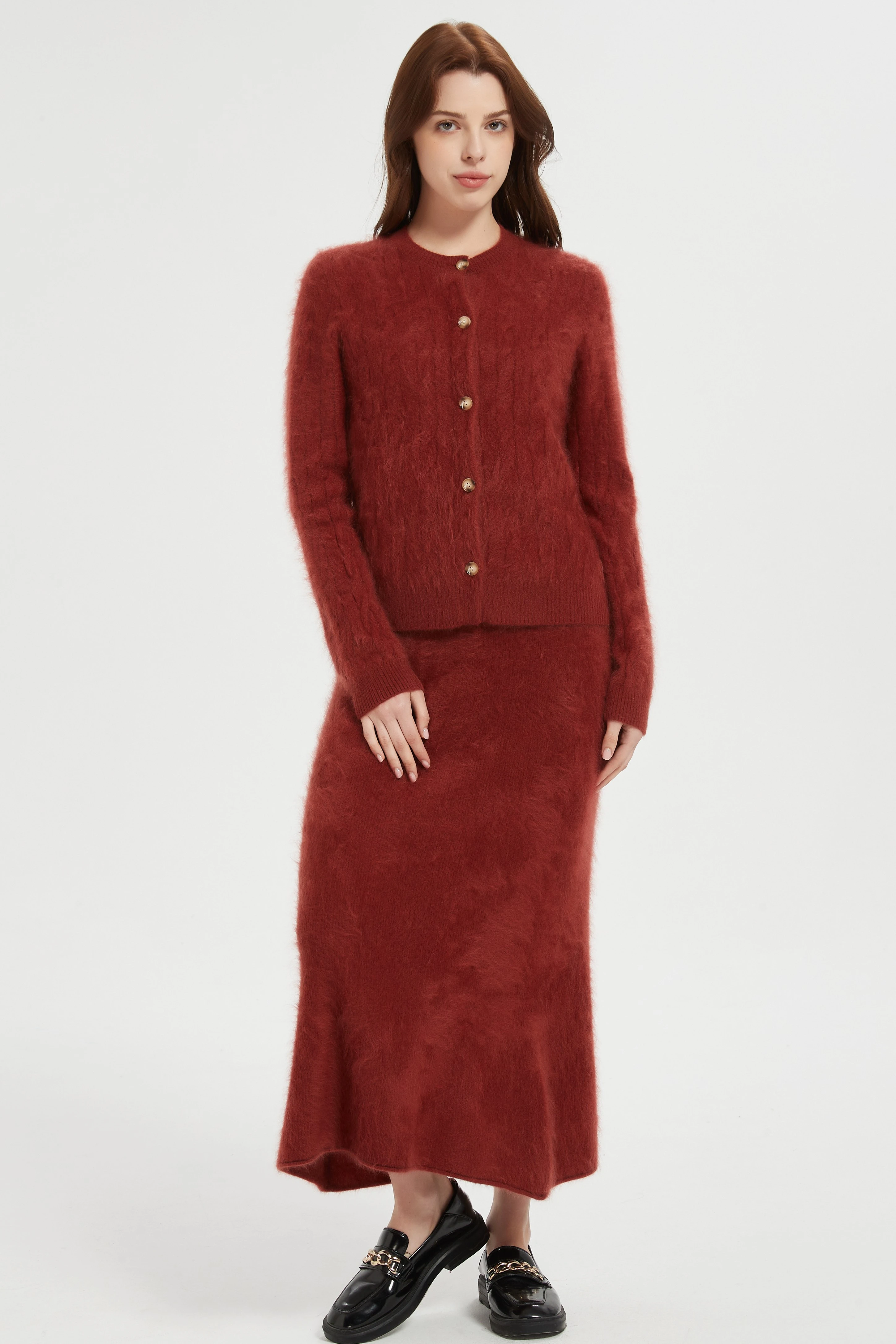 Hand Crochet Cashmere Sweater