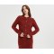 New design high quality women's 100%brushed cashmere cable cardigan from China