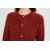 New design high quality women's 100%brushed cashmere cable cardigan from China