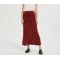 High quality wholesale women latest 100%brushed cashmere midi skirt in reasonable price