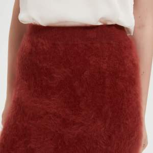 High quality wholesale women latest 100%brushed cashmere midi skirt in reasonable price