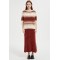 New design high quality Women's Short Sleeve 100%  Stripe Brushed Cashmere Sweater from China