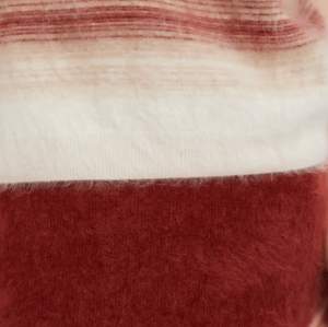 New design high quality Women's Short Sleeve 100%  Stripe Brushed Cashmere Sweater from China