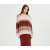 Wholesale custom design high quality ladies 100%stripe brushed cashmere pullover from Chinese factory