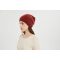 Wholesale ODM unisex high quality 100%Brushed Cashmere Beanie for fall winter from Chinese vendor