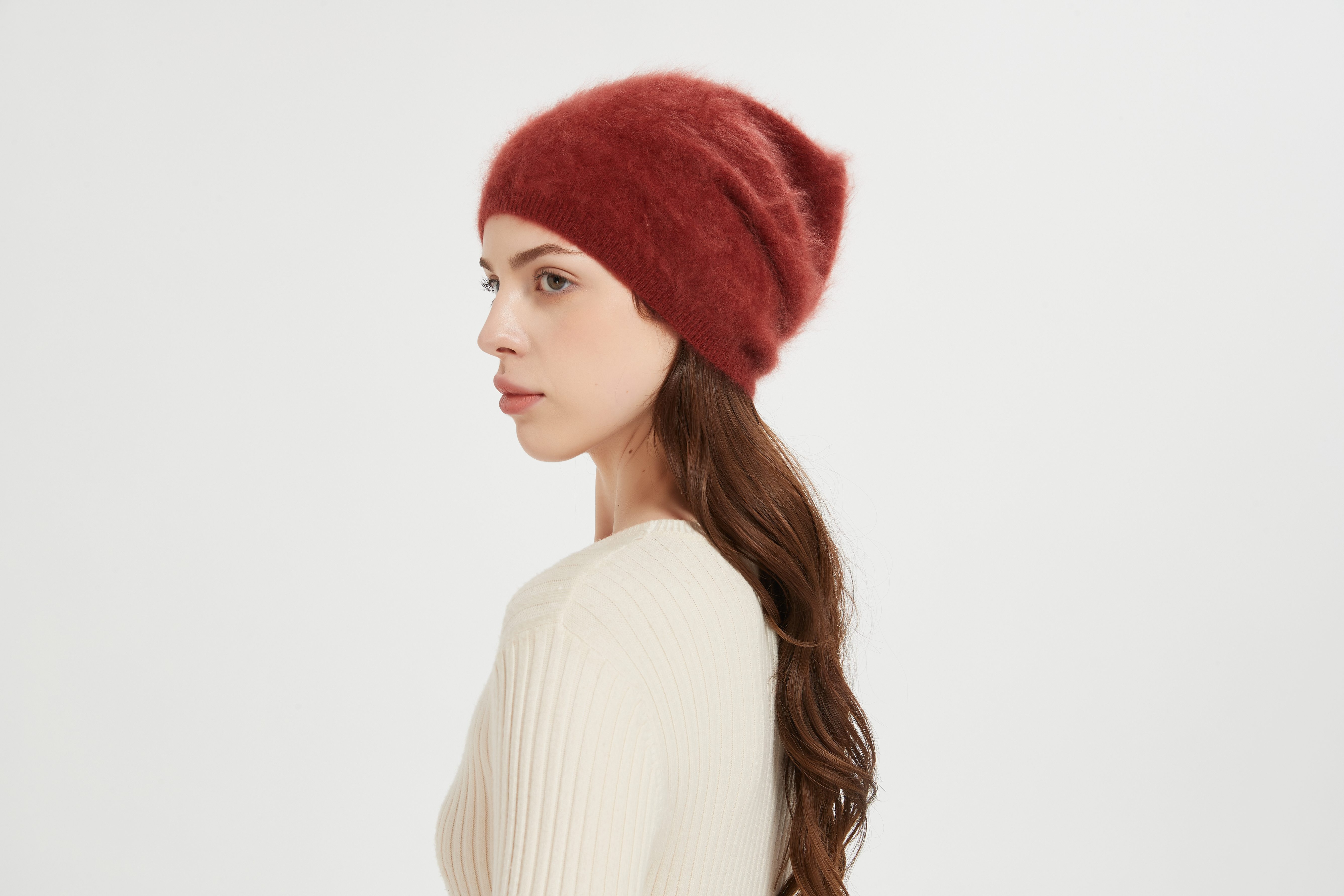 100%cashmere beanie