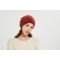 Wholesale ODM unisex high quality 100%Brushed Cashmere Beanie for fall winter from Chinese vendor