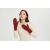 Wholesale high end women's 100%Brushed Cashmere Gloves for fall winter from China