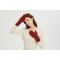 Wholesale high end women's 100%Brushed Cashmere Gloves for fall winter from China