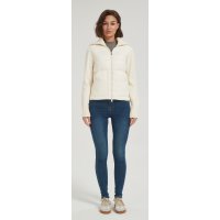 Wholesale high quality women solid-color wool cashmere down jacket from China