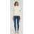 New design women cashmere striped patchwork down jacket from Chinese