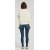New design women cashmere striped patchwork down jacket from Chinese