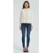 High quality women white hooded cashmere down vest from Chinese manufacture