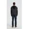 New design men's hooded striped warm cashmere down jacket from China