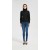 Wholesale custom design women's lurex cashmere turtleneck sweater from Chinese factory