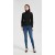 Wholesale custom design women's lurex cashmere turtleneck sweater from Chinese factory