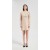 Wholesale custom design women's sequin embroidery pure cashmere dress from Chinese factory