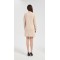 Wholesale custom design women's sequin embroidery pure cashmere dress from Chinese factory