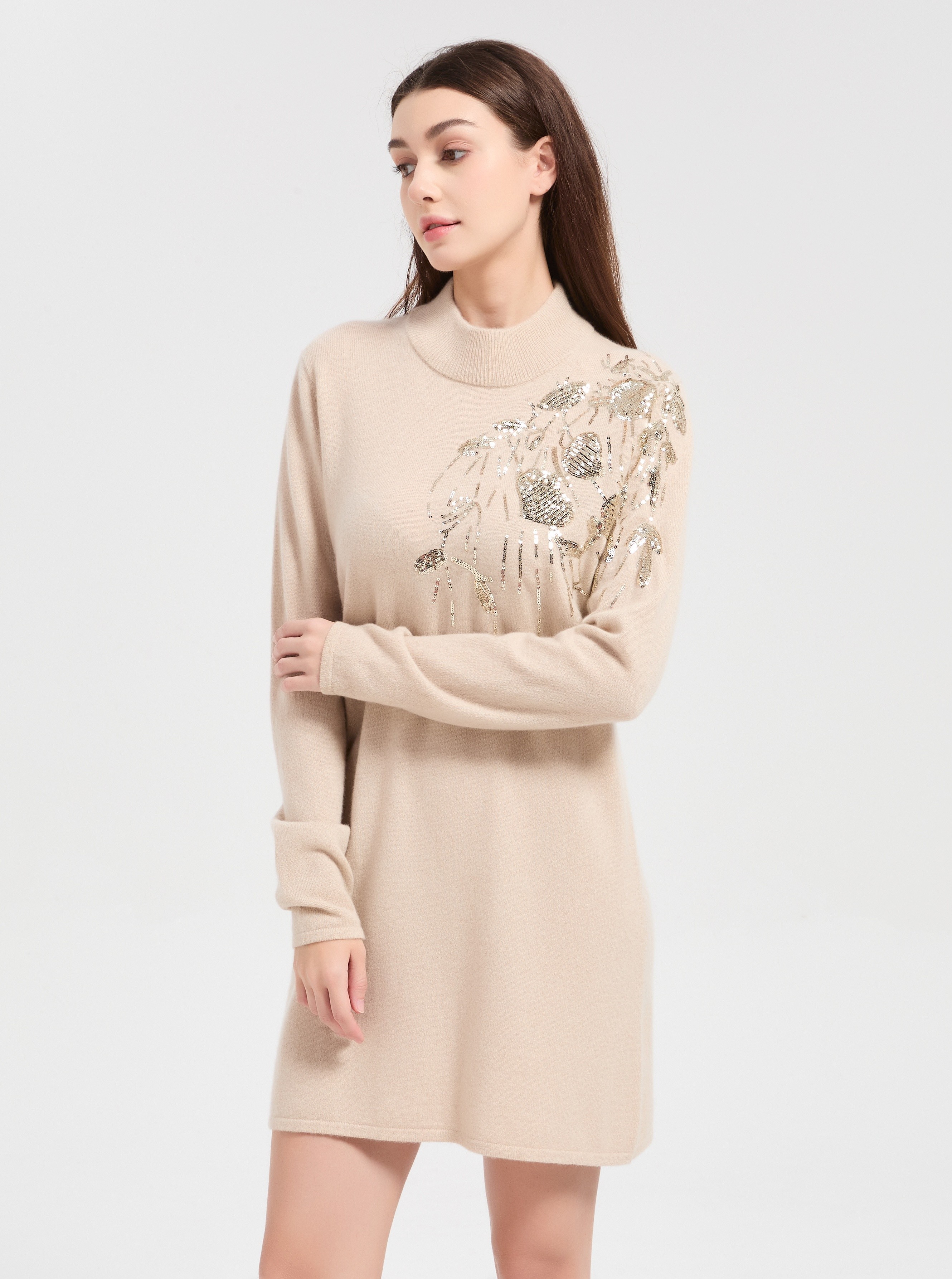 Ladies Cashmere Dress