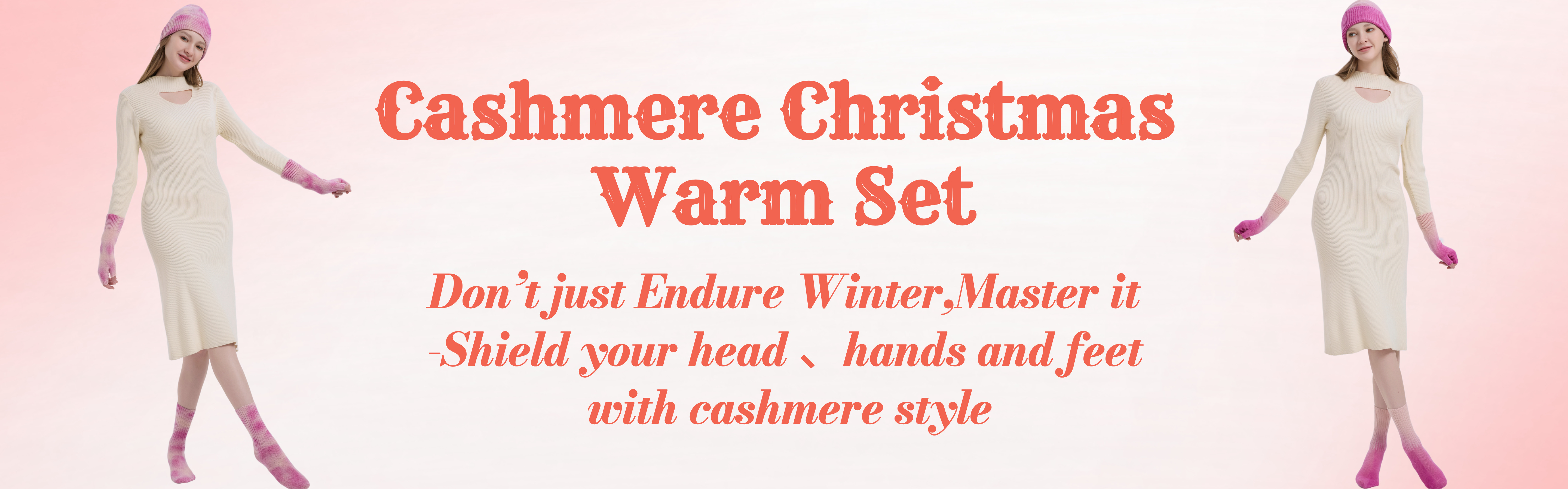 Cashmere Christmas Warm Set