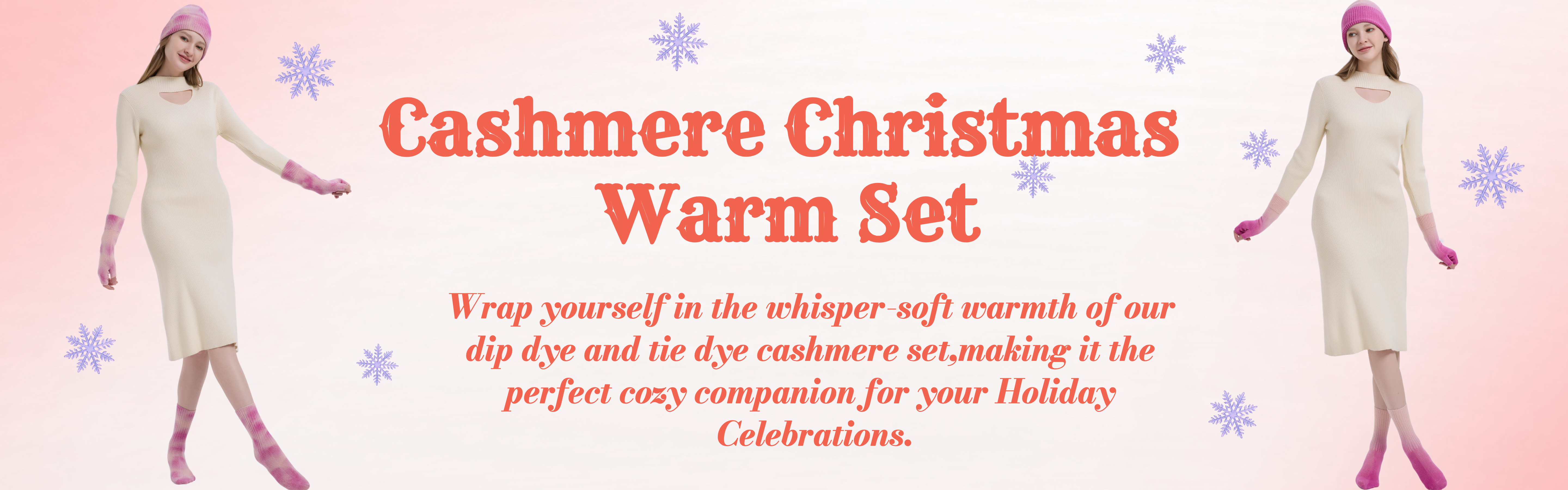 Cashmere Christmas Warm Set